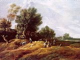 Unknown peeters Landscape with Dunes painting